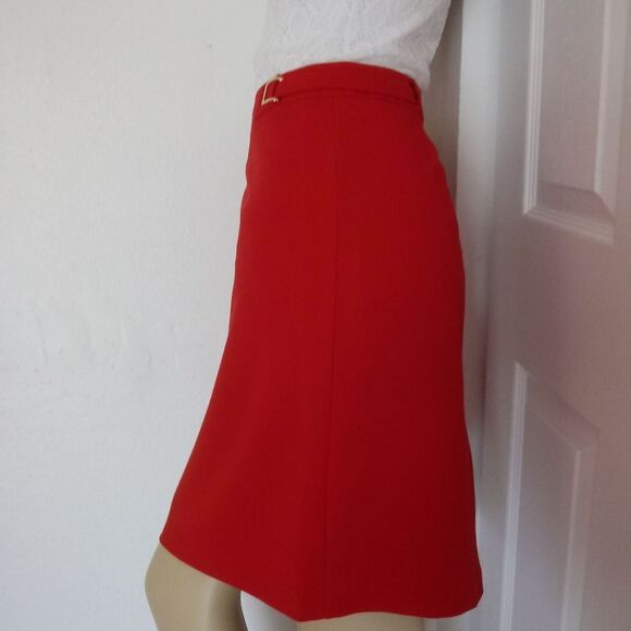 New York&Company Red Pencil Skirt - Picture 4 of 6
